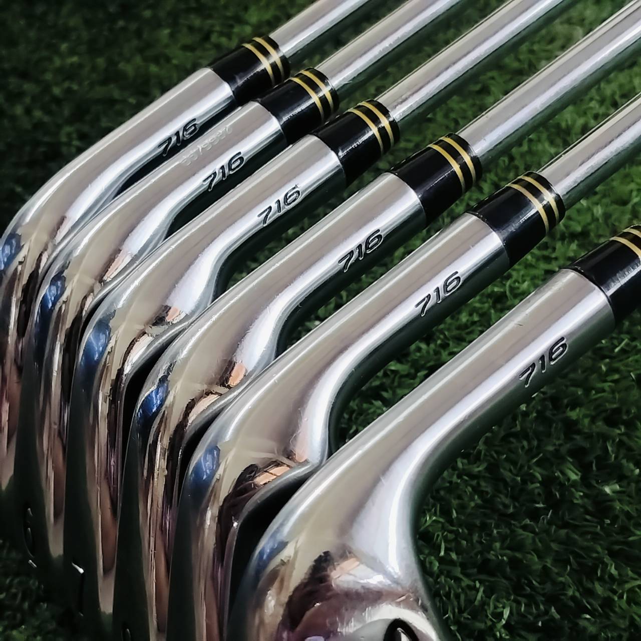 ชุดเหล็ก Titleist AP2 716 FORGED ก้าน True Temper M-80 R มีเหล็ก 5 6 7 8 9 PW . ให้ประสิทธิภาพอันยอดเยี่ยม ไม้กอล์ฟพรีเมี่ยมมือสอง ของแท้ By NakaraLuxurious