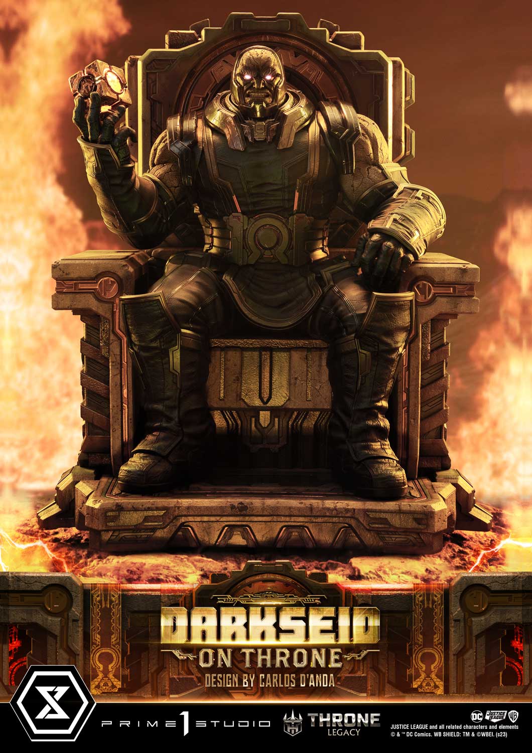 [สั่งจอง] Prime 1 Studio : Darkseid on Throne (Design by Carlos D'Anda)