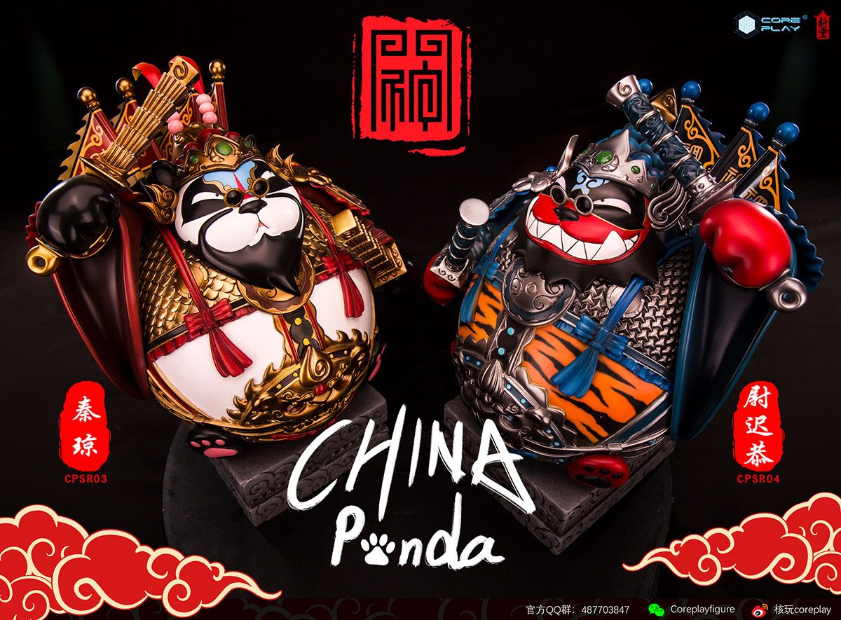 [สั่งจอง]Coreplay cpsr03,cpsr04 Chinese Culture Self-Creation Series - Panda Door God