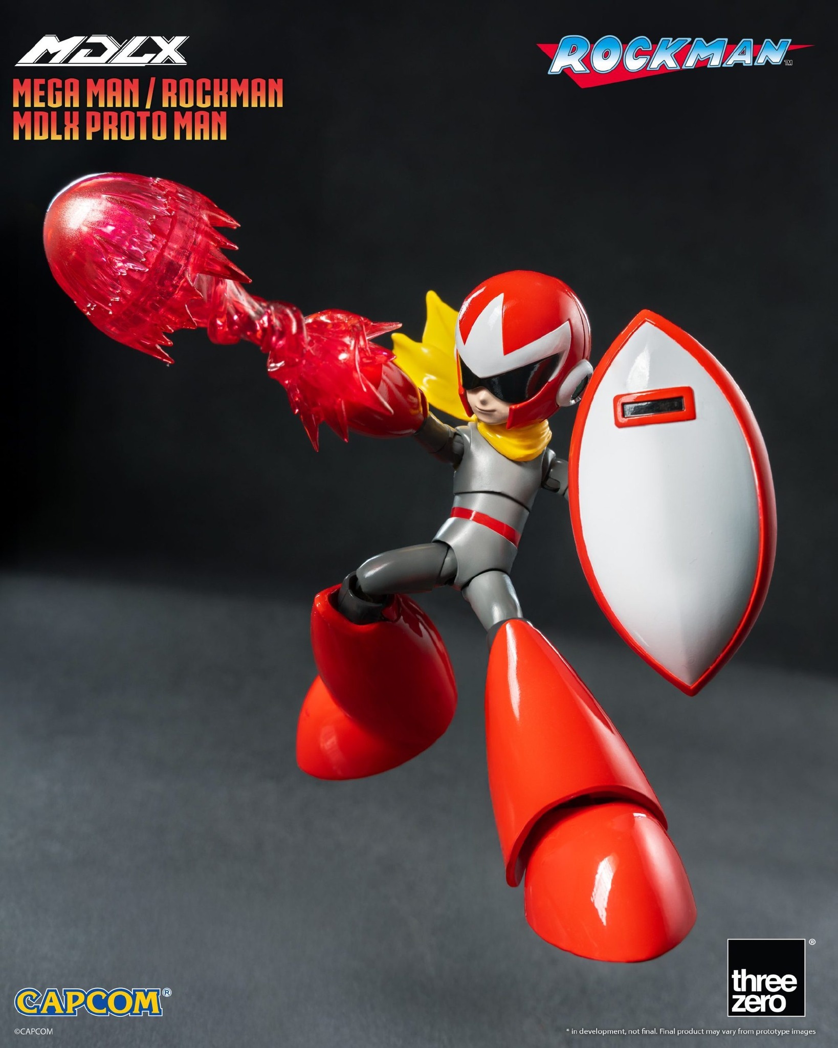 [สั่งจอง] Threezero : Mega Man MDLX - Proto Man (10.3 cm)