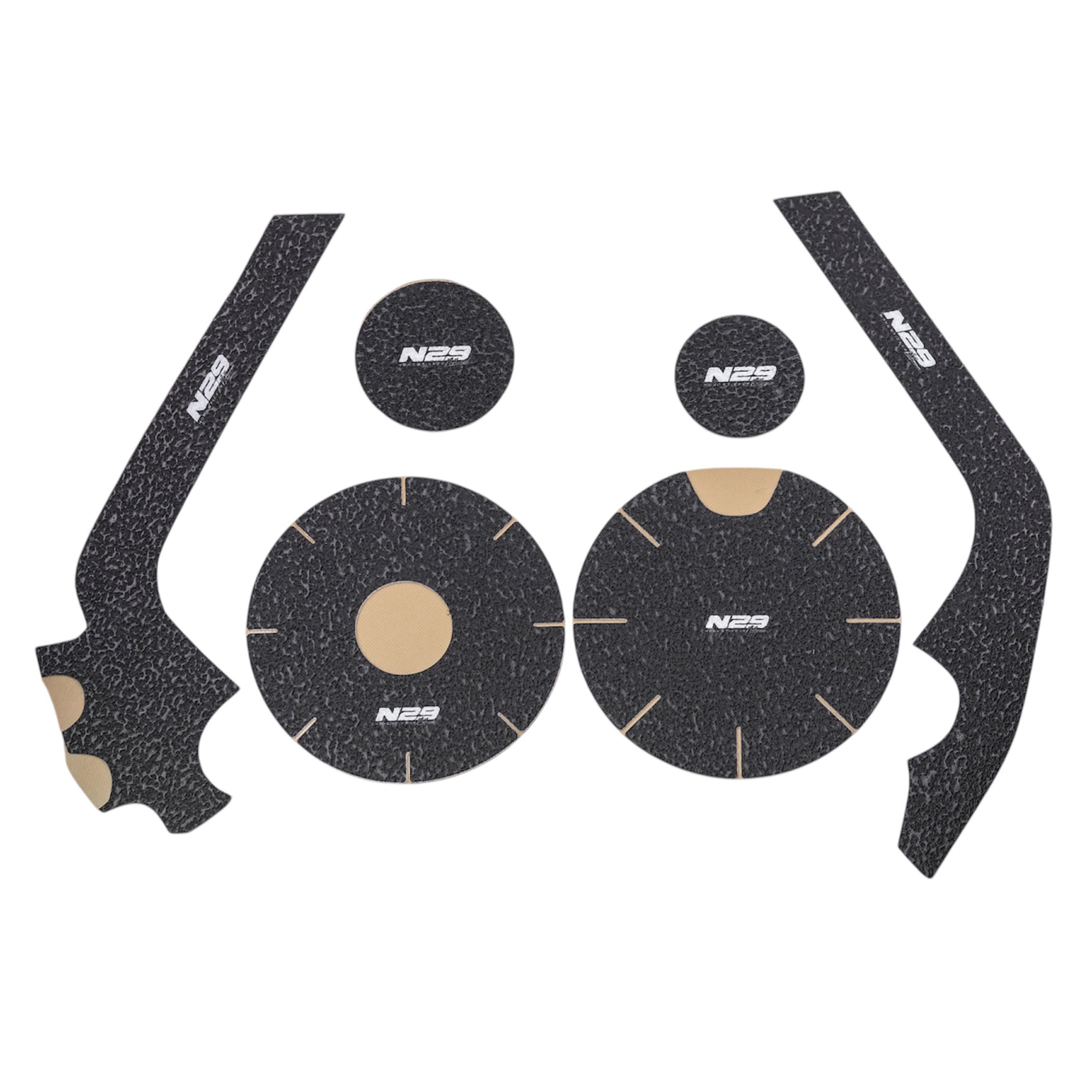 สติ๊กเกอร์กันรอยเครื่อง+โครง Engine Guard + Frame Grip Tape Substance Atlas G25 - KLX140L/G/RF