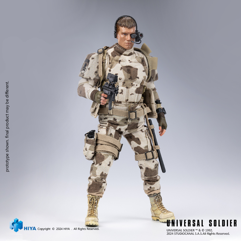 [พร้อมส่ง] Hiya Toys Exquisite Super ESU0254 1/12 : Universal Soldier - Andrew Scott