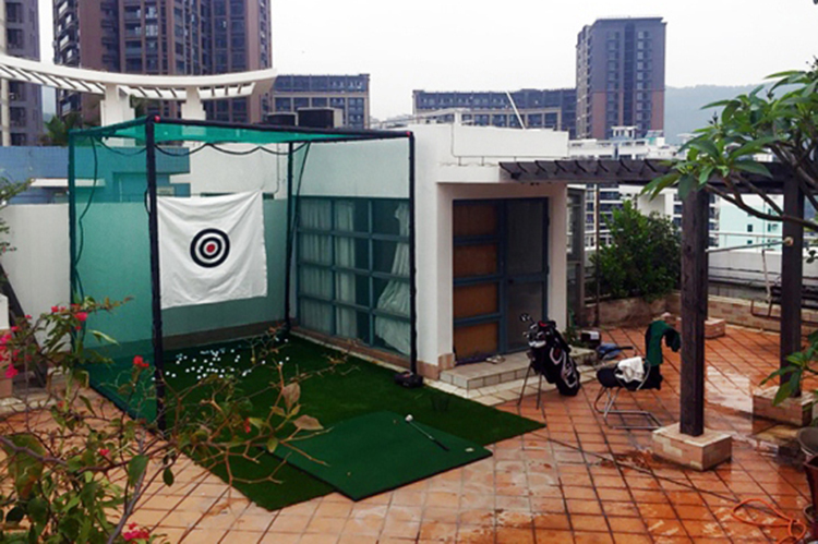 Drive Practice Net ตาข่ายซ้อมไดร์ฟ PGM LXW001 ขนาด 3M x 3M ขนาดใหญ่มาก แข็งแรงทนทาน ติดตั้งง่าย (ไม่รวมพรม Not including the mat)