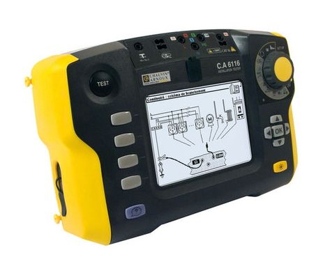 CA6116N Multi-Function Installation Tester เครื่องตรวจวัดการติดตั้งระบบไฟฟ้าแบบ All in one