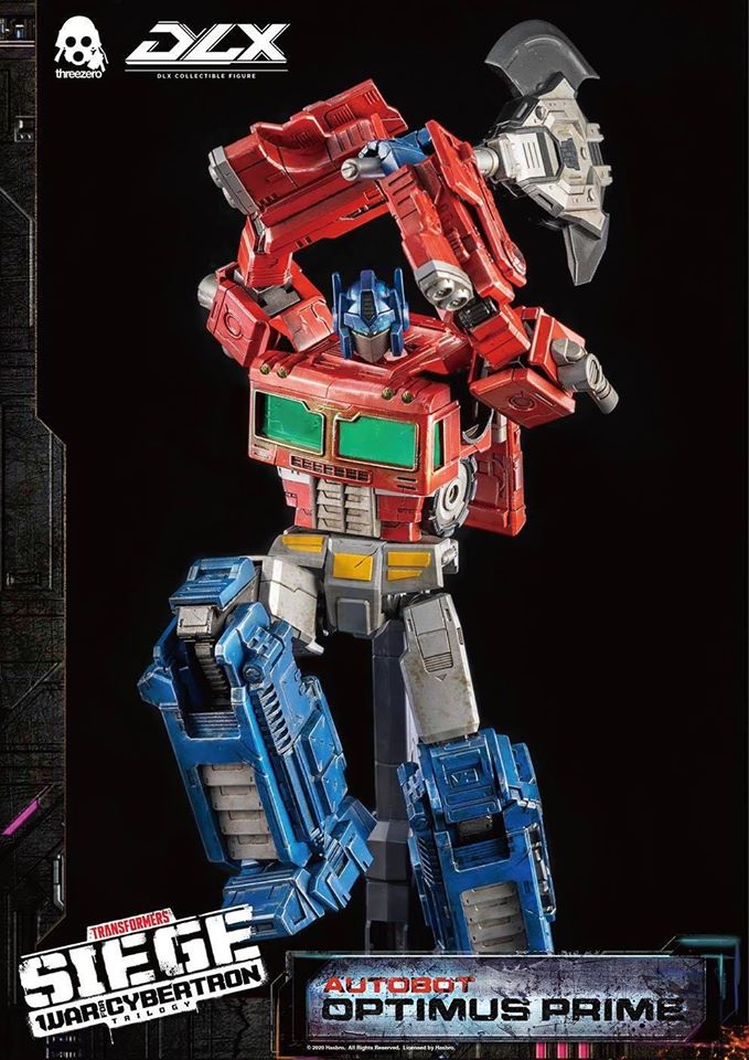 [สั่งจอง]Hasbro x Threezero 3Z0202 Transformers- War For Cybertron Trilogy : DLX Optimus