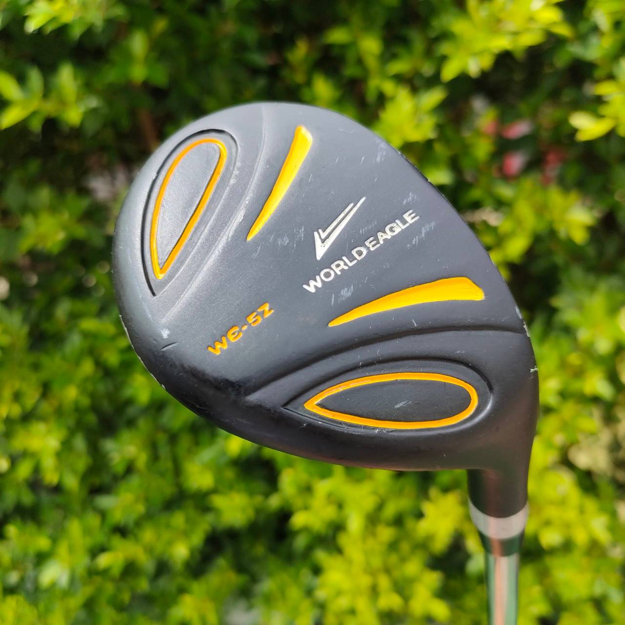 HYBRID WORLDEAGLE WE-5Z ก้าน WORLDEAGLE FLEX R ไฮบริดก้านเหล็ก สำหรับท่านที่ชอบไฮบริดแบบบู๊ดุดัน!! เน้นตีตรงมากที่สุด ไม้กอล์ฟมือสอง ของแท้ BY NakaraLuxurious