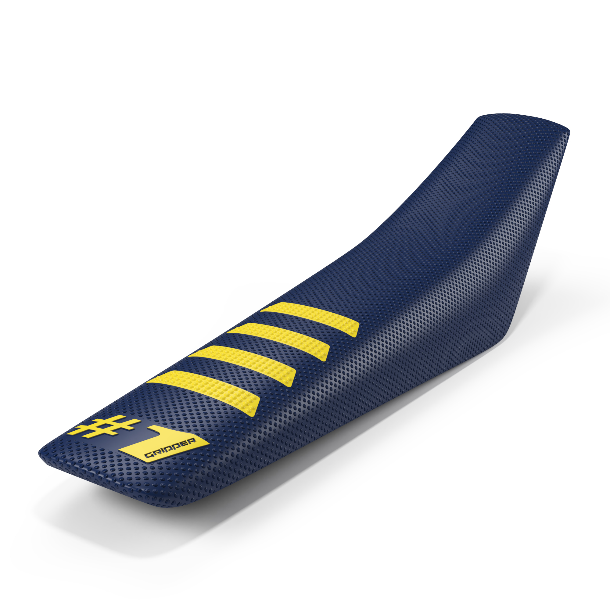 ผ้าเบาะ Onegripper Seat Cover - RIBBED - Dark Blue/Yellow