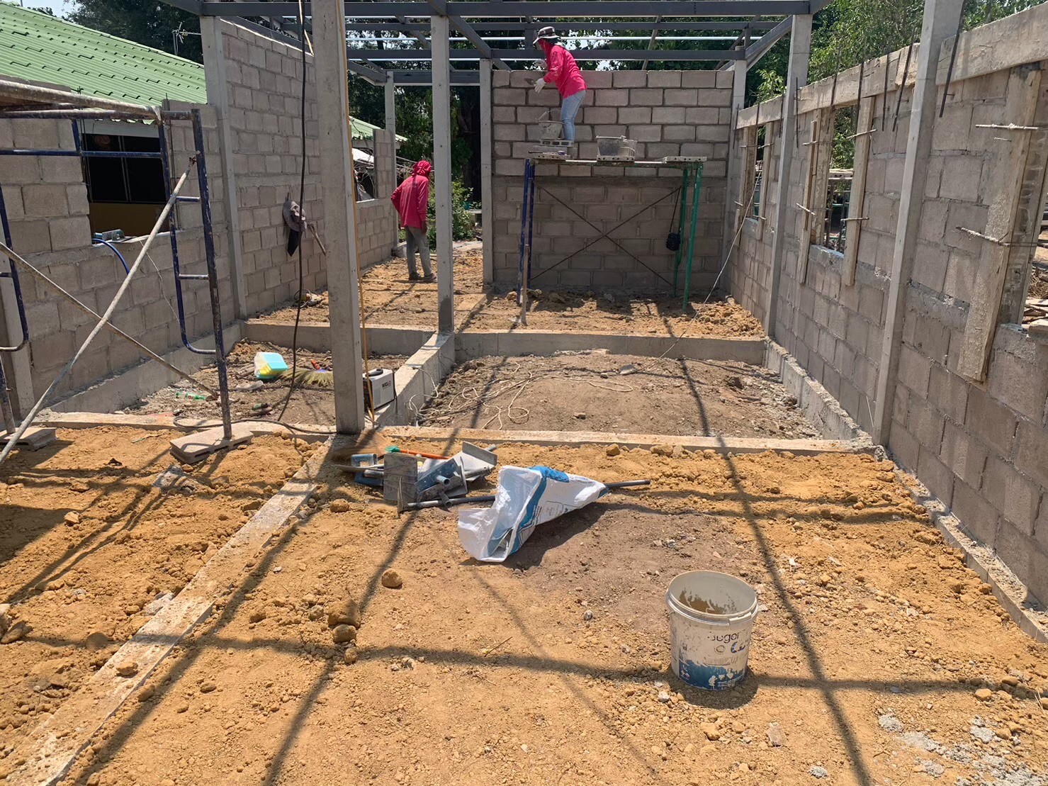 งานสร้างบ้านให้สามเณรพราหมณ์