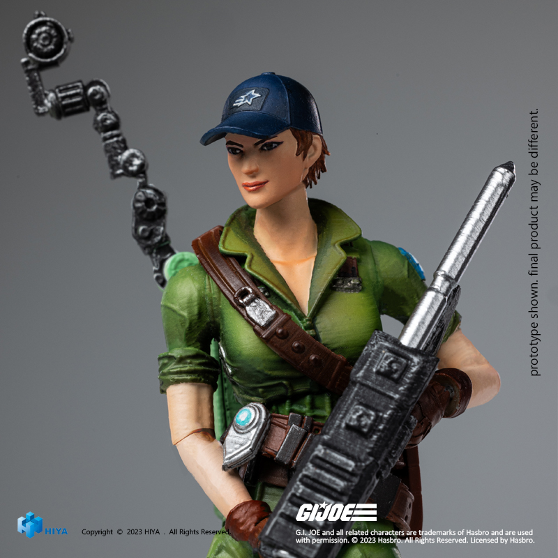 [สั่งจอง] HIYA Exquisite Mini Series 1/18 4" : G.I.Joe - Lady Jaye