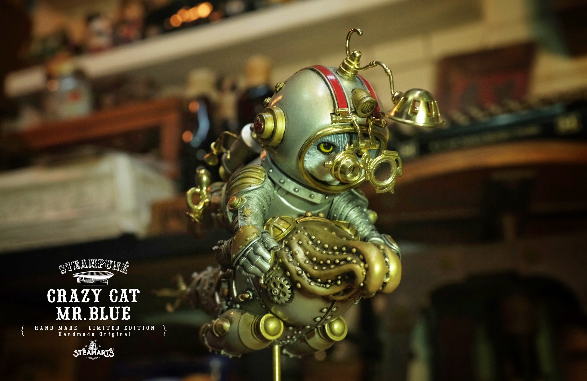 [สั่งจอง]STEAMARTS SA2024CCMB01 : SQUID KNIGHT MR.BLUE 22cm