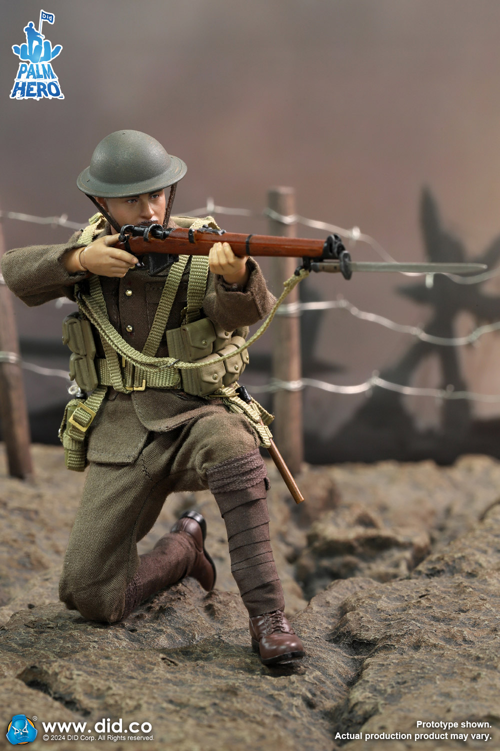 [สั่งจอง]DID XB80028 1/12 : WWI British Infantry - Albert Brown