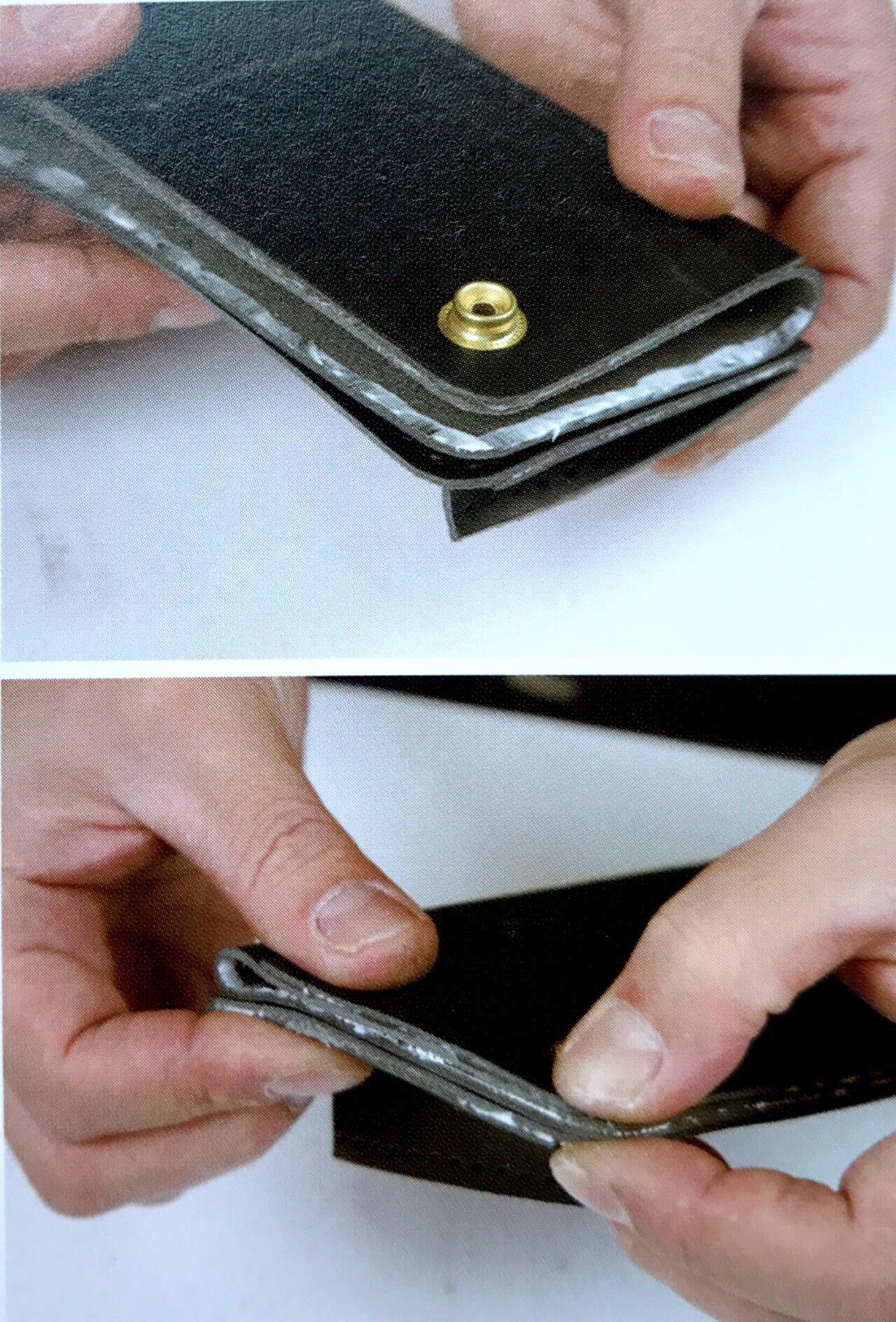T043 Leather Glue กาวขาวญี่ปุ่น KYOSHIN ELLE ไม่มีกลิ่นฉุน อุปกรณ์งานหนัง leatherbrass**ราคาต่อกระปุก**