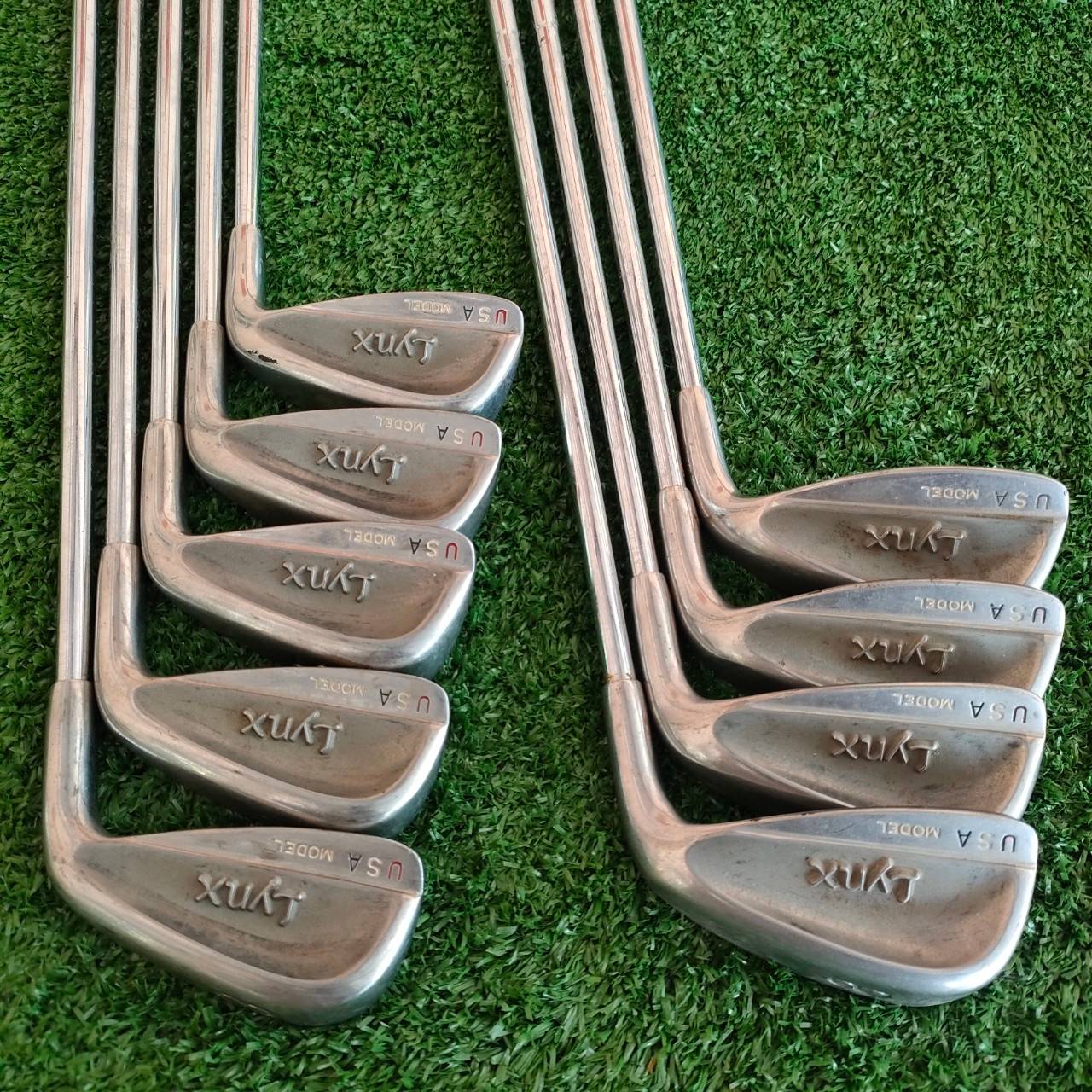 ชุดเหล็ก LYNX USA MODEL มีเหล็ก 3-9 เเละ PW SW ก้าน LYNX FLEX R