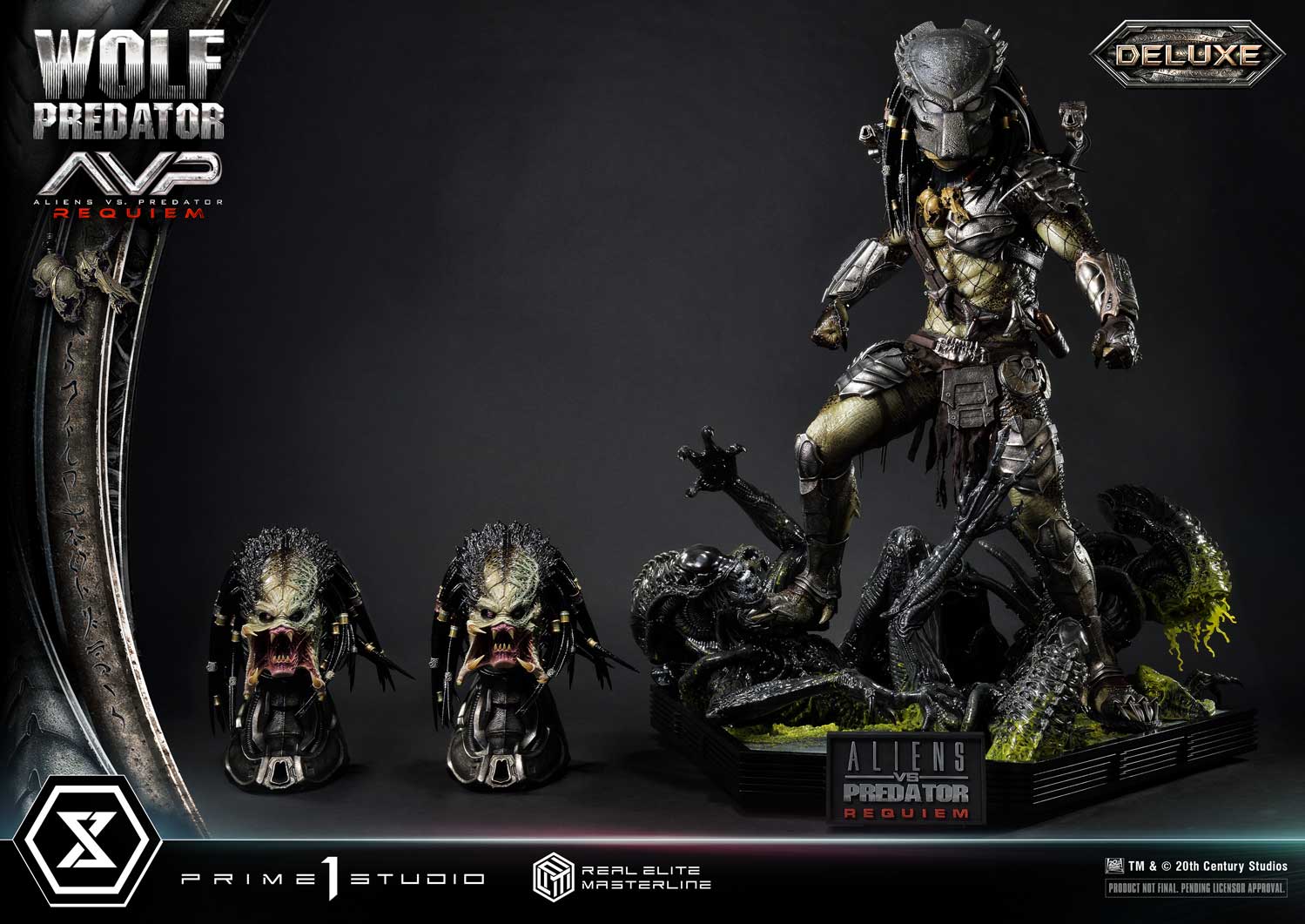 [สั่งจอง]Prime 1 Studio : Wolf Predator (Aliens vs. Predator: Requiem)