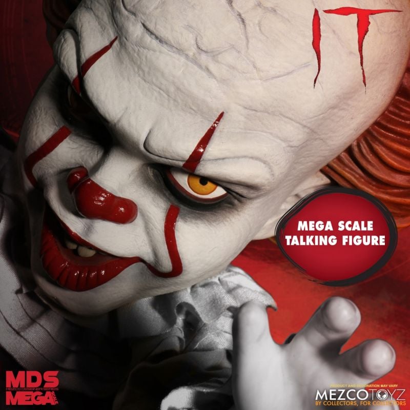 [สั่งจอง]Mezco Toys : Mega Scale Talking Pennywise 2017