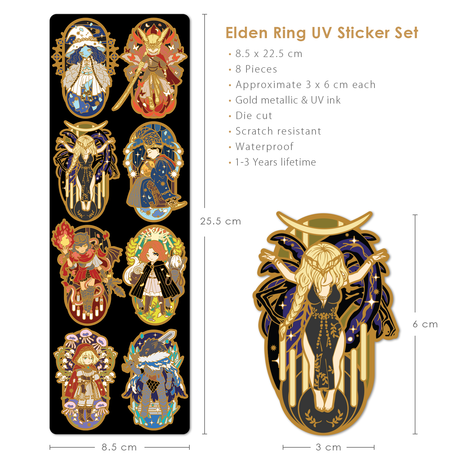 [ STICKER ] ELDENRING STICKER SET