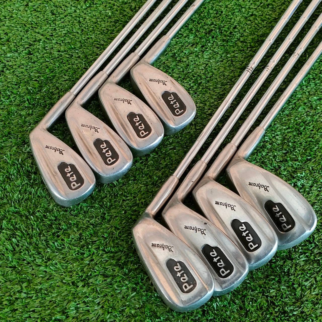 ชุดเหล็ก PETE BAHRAM มีเหล็ก 4-9 เเละ PW SW ก้าน BAHRAM FLEX R เหล็กคลาสสิคที่ตีง่ายมาก