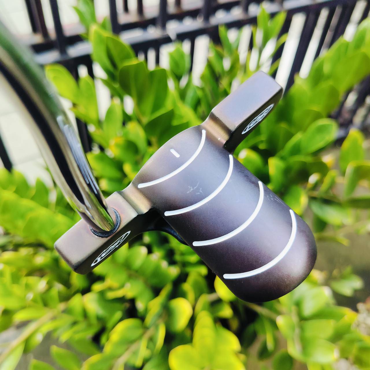 PUTTER YES TIFFANY C-GROOVE SWASH DES. ยาว 34 นิ้ว สวยๆแบบนี้หายาก GROOVE หน้าสัมผัสที่เป็นสุดยอด ไม้กอล์ฟพรีเมี่ยมญี่ปุ่นมือสอง ของแท้ By NakaraLuxurious