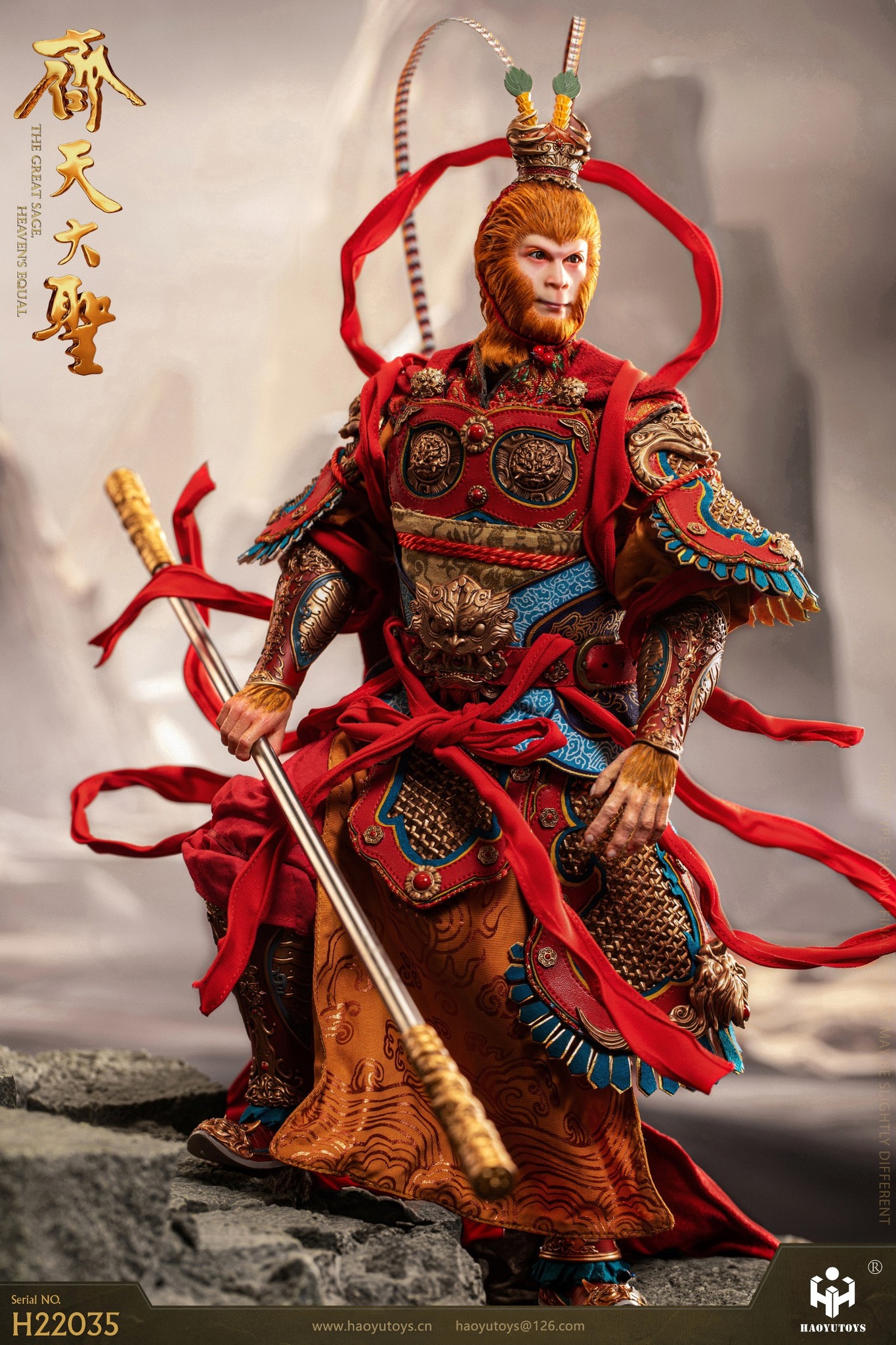 [สั่งจอง] HAOYUTOYS : 1/6 Myth series - HH22035 : Monkey King's Return version