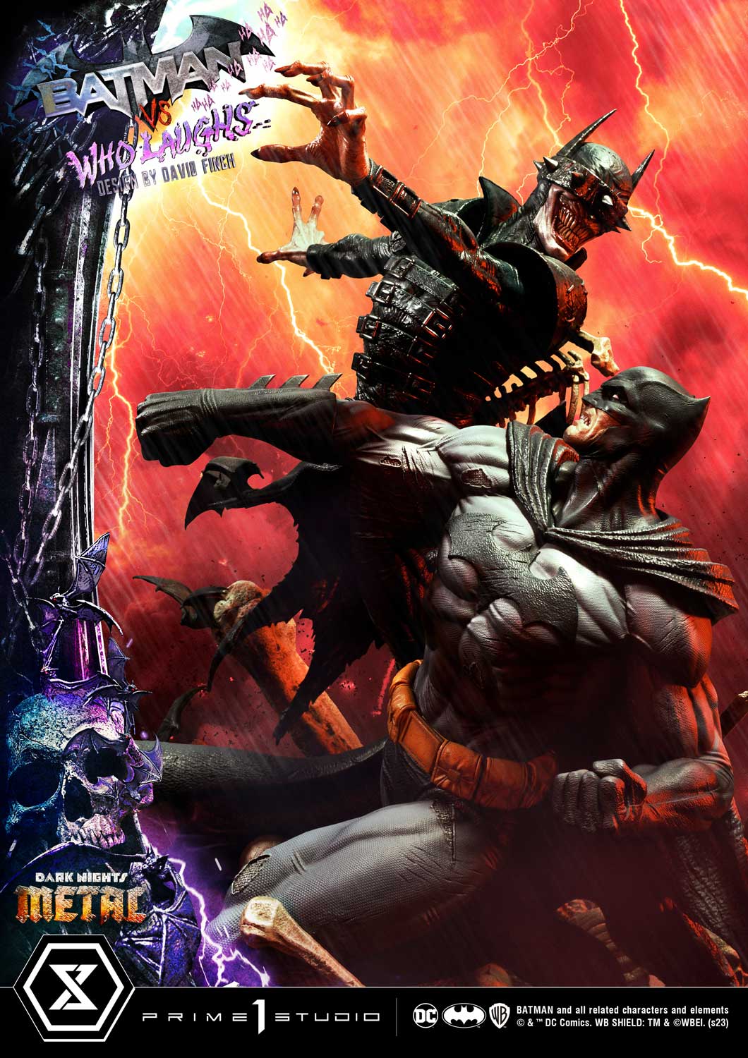 [สั่งจอง]Prime 1 Studio : Batman vs Batman Who Laughs (Dark Nights: Metal)