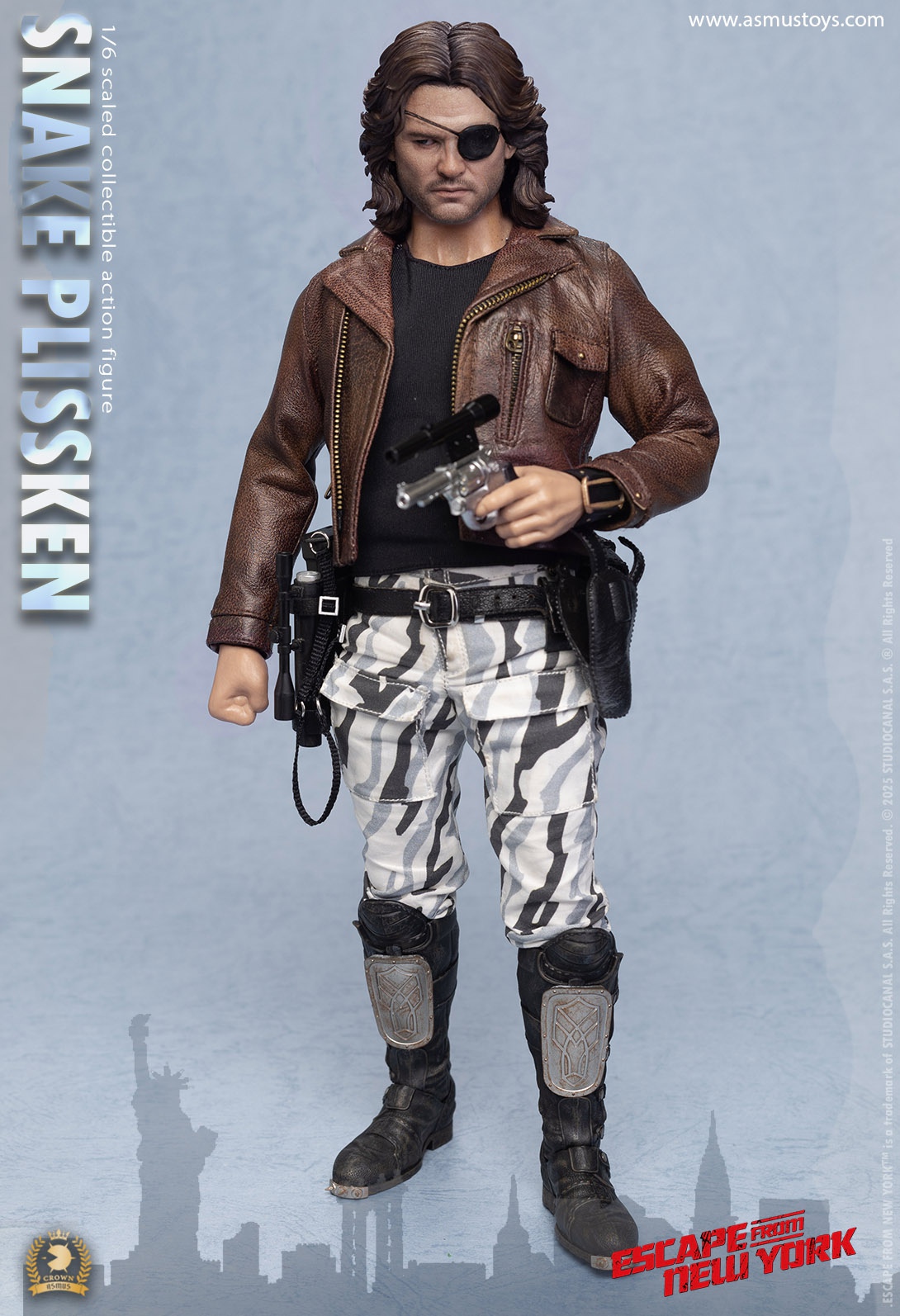 [สั่งจอง]ASMUS TOYS 1/6 : THE CROWN SERIES - SNAKE PLISSKEN