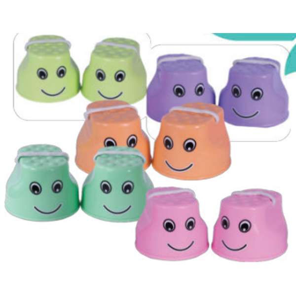 รองเท้าชอบยิ้มฝึกการทรงตัว ของเล่นเสริมพัฒนาการ ,ของเล่นเด็ก, สื่อการสอน พร้อมส่ง