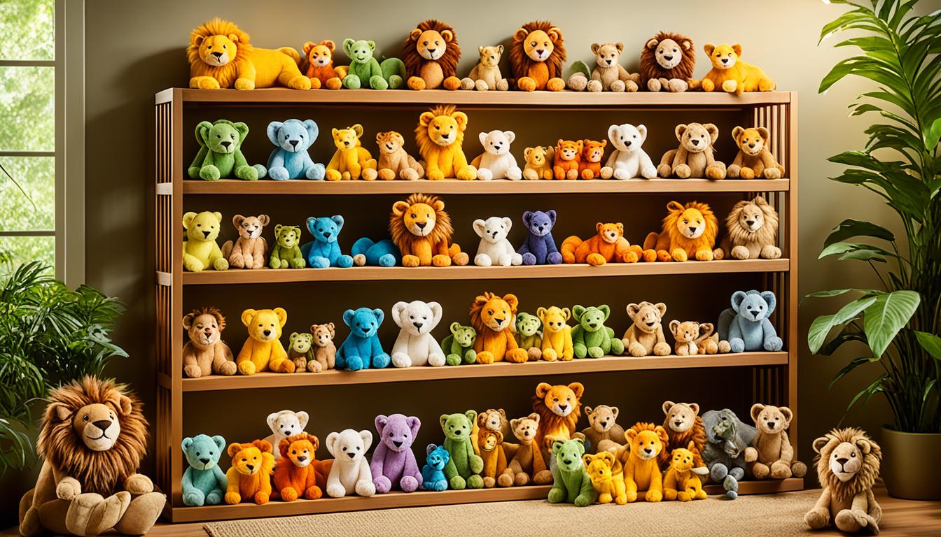 Lion Plush Toys as Collectibles