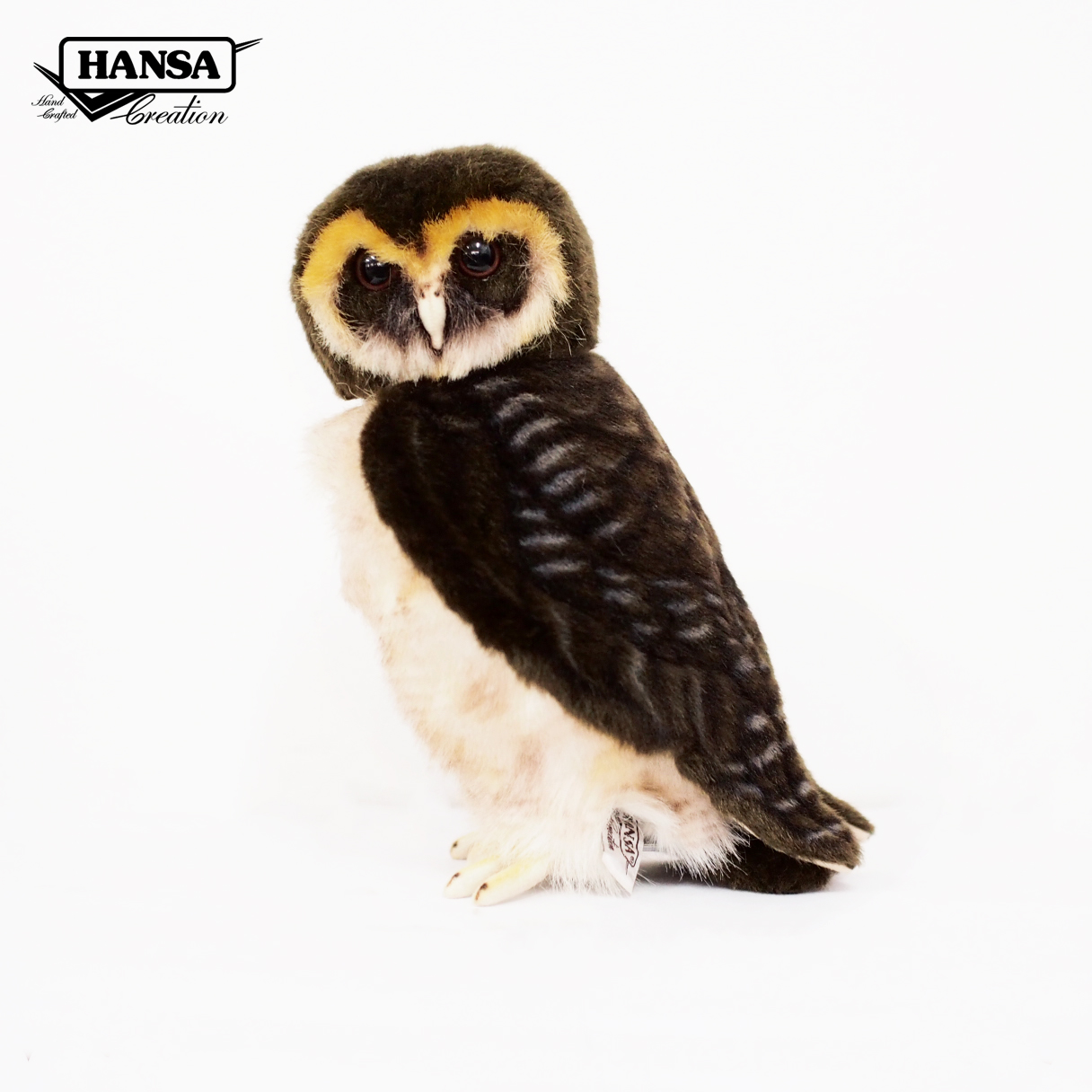 8082 Asian Brown Wood Owl 28cm. H