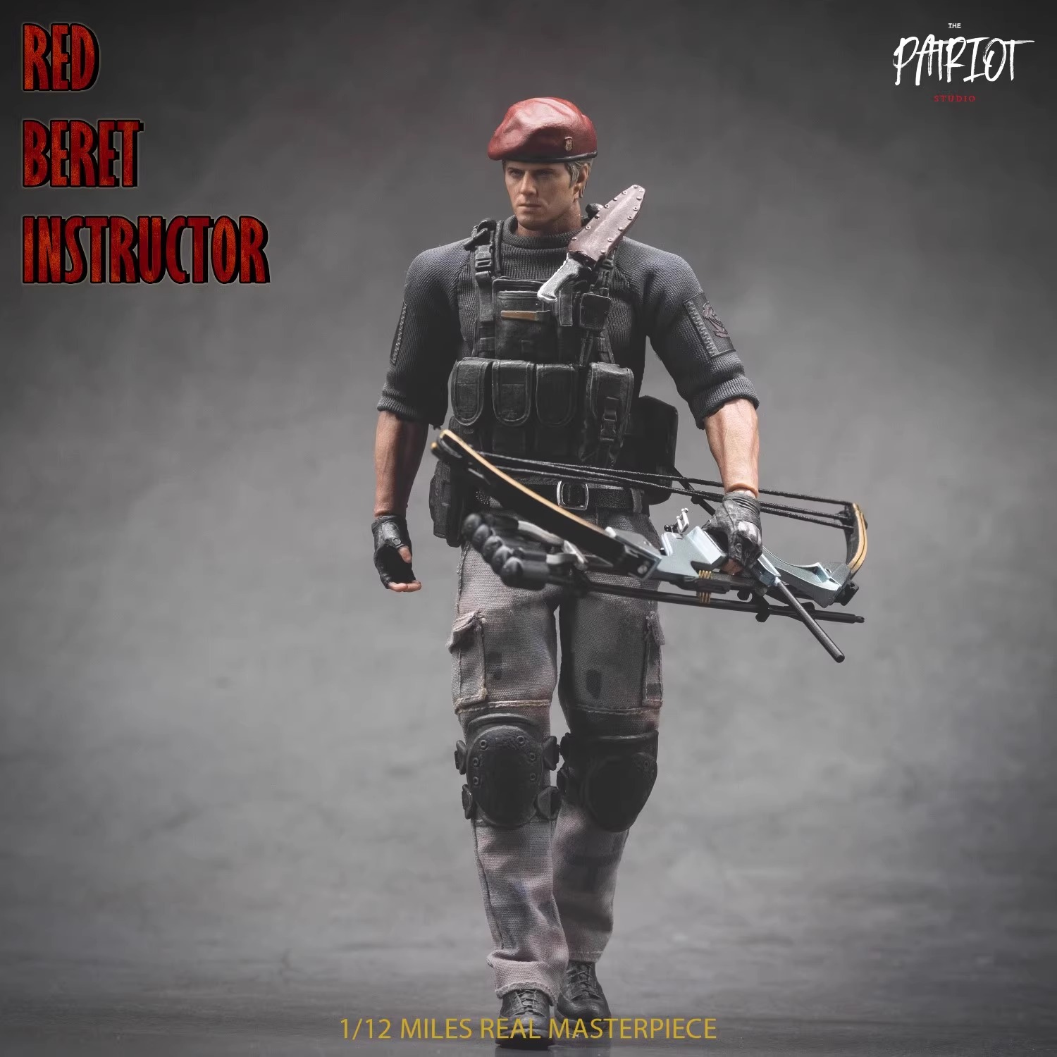 [สั่งจอง] Patriot Studio PA017 1/12 : Red Beret Instructor Type-A