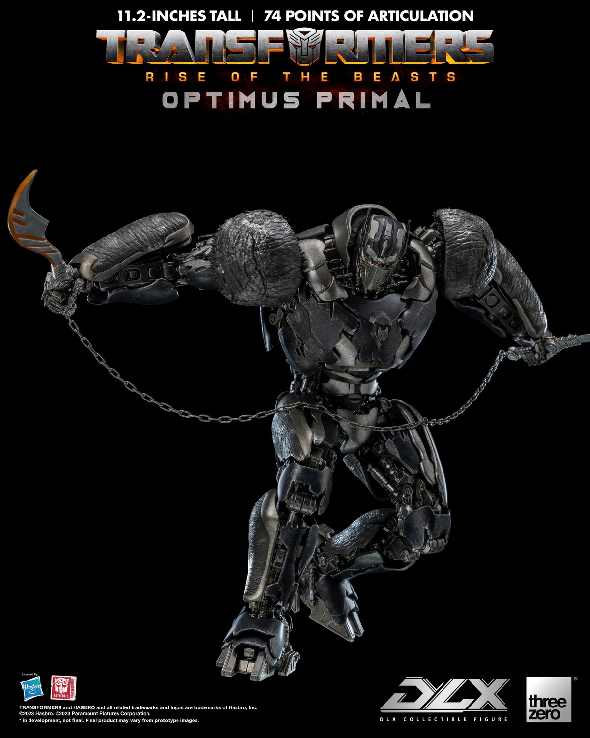 [สั่งจอง]Threezero 3Z05650W0 : Transformers Rise of the Beasts - DLX Optimus Primal