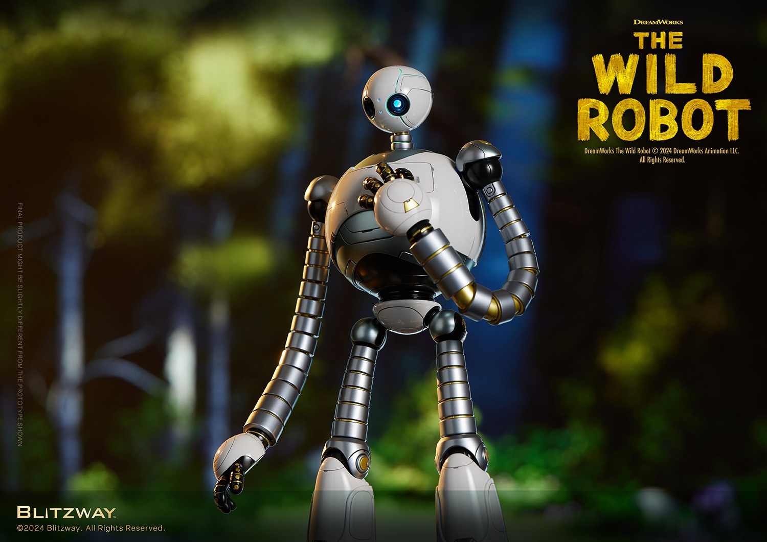[สั่งจอง] Blitzway BW-CA-11601 : Carbotix Series - The Wild Robot (30Cm)