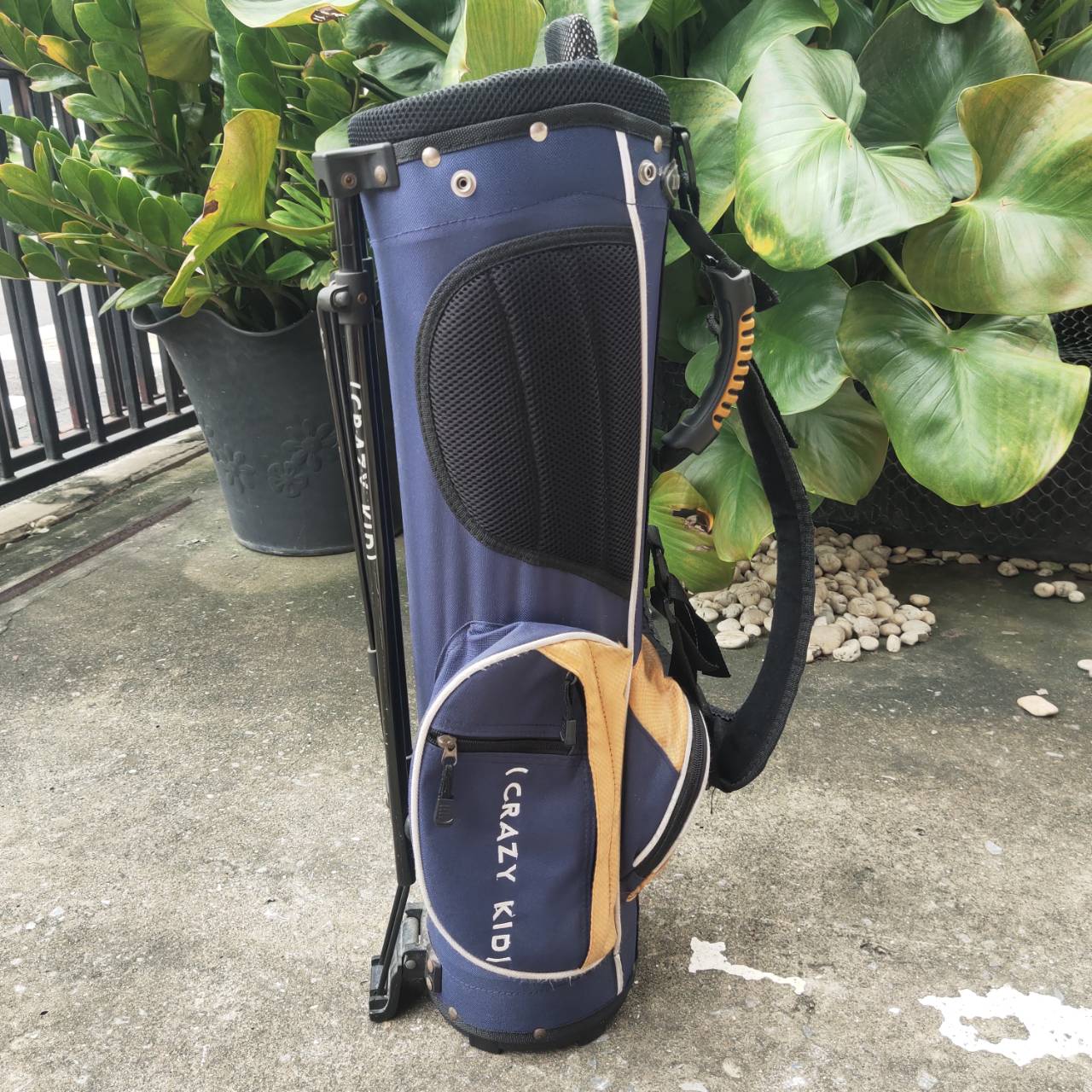 ถุงกอล์ฟเด็ก มือสอง DUNLOP LOCO KIDS ถุงขาตั้ง พร้อมสายสะพาย