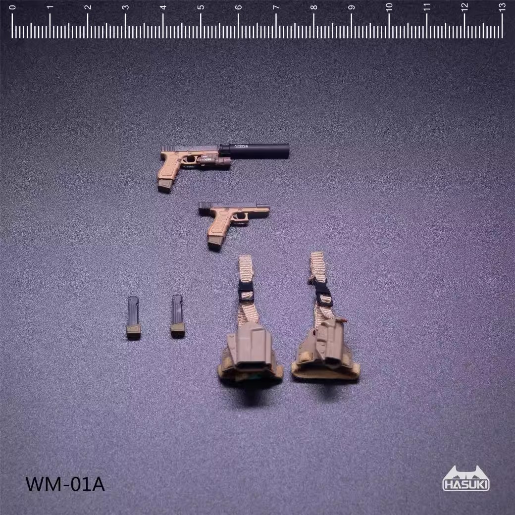 [สั่งจอง] HASUKI 1/12 : G17 weapon & accessory bag