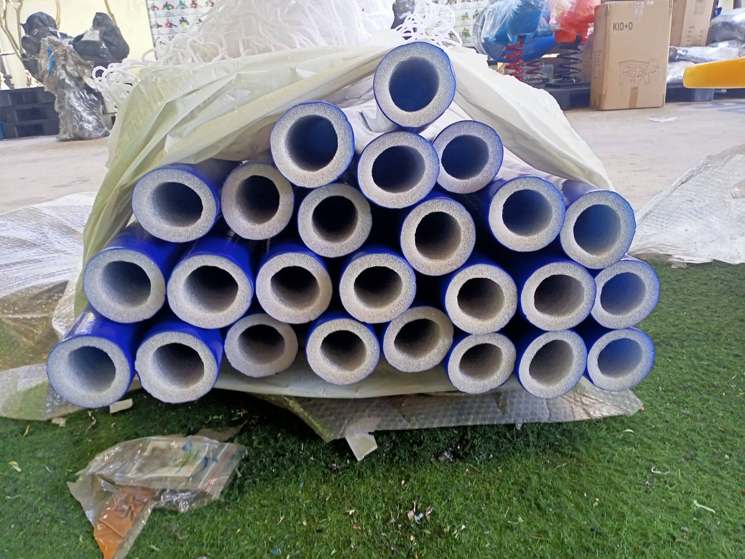 อะไหล่บ้านบอล โฟมหุ้มเสาบ้านบอล สายรัดเคเบิ้ลไทส์ ตาข่ายบ้านบอล พร้อมส่ง