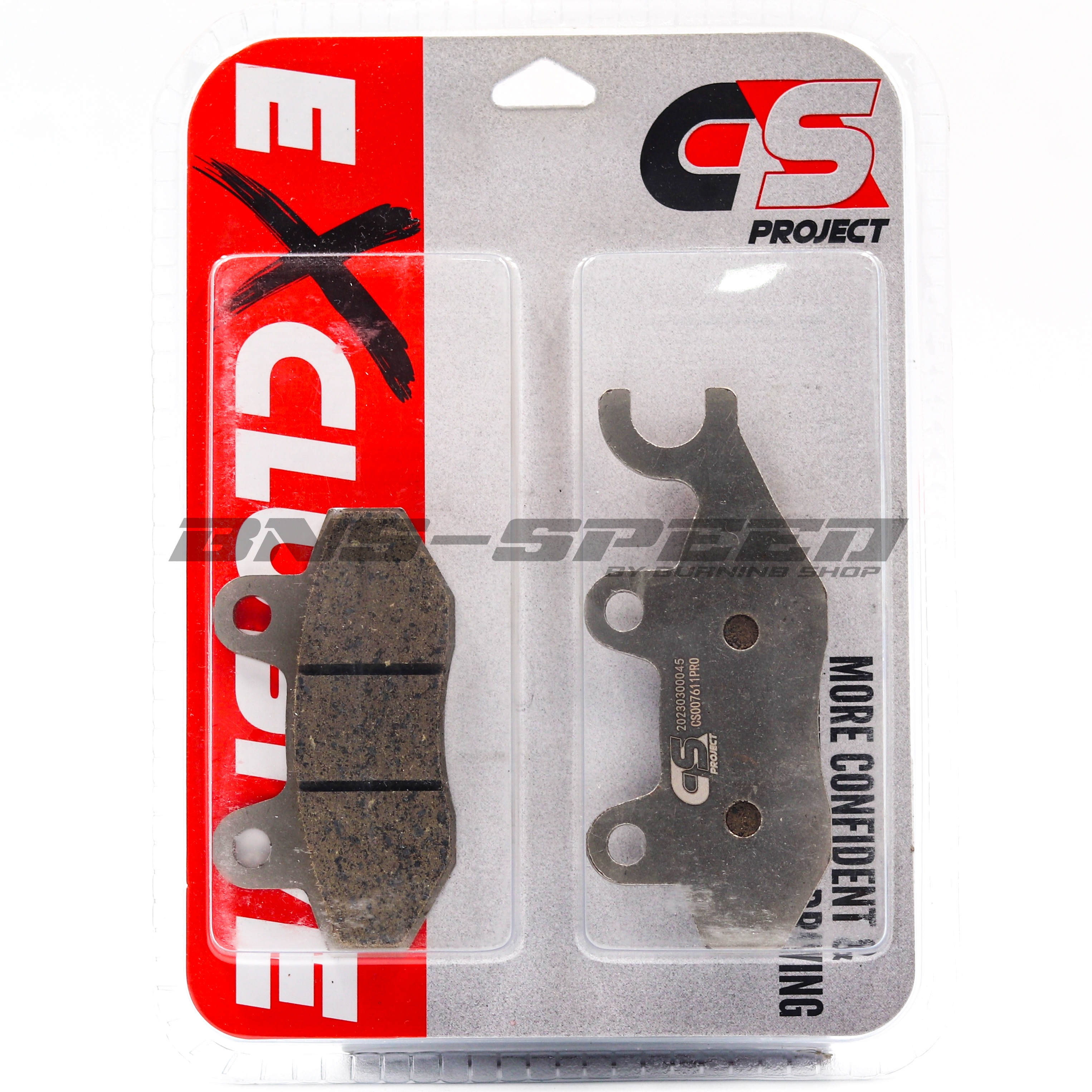 ผ้าเบรคหน้า CR PROJECT KLX140L G RF, KLX230, KLX250, D-TRACKER250