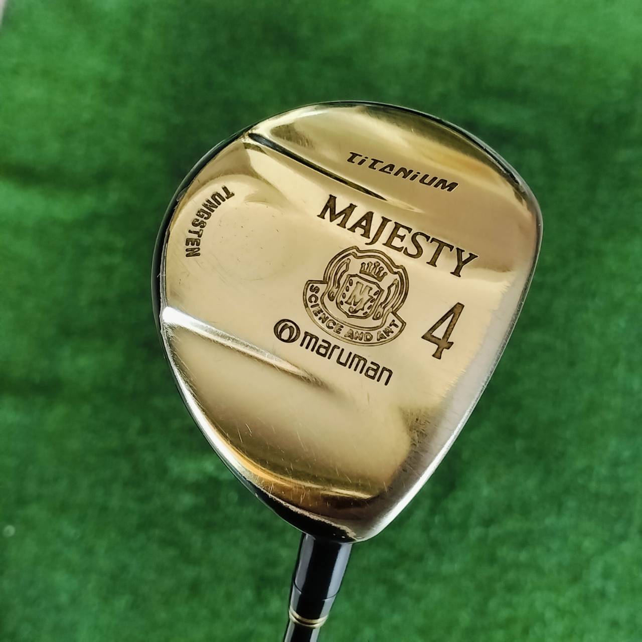 FW4 MARUMAN MAJESTY Ti TUNGSTEN ก้าน MARUMAN FLEX R สุดยอดตีไกล เป็น FW พรีเมี่ยมญี่ปุ่น จากแบรนด์ที่ตีไกล ระดับโลก ไม้กอล์ฟพรีเมี่ยมมือสอง ของแท้ By NakaraLuxurious