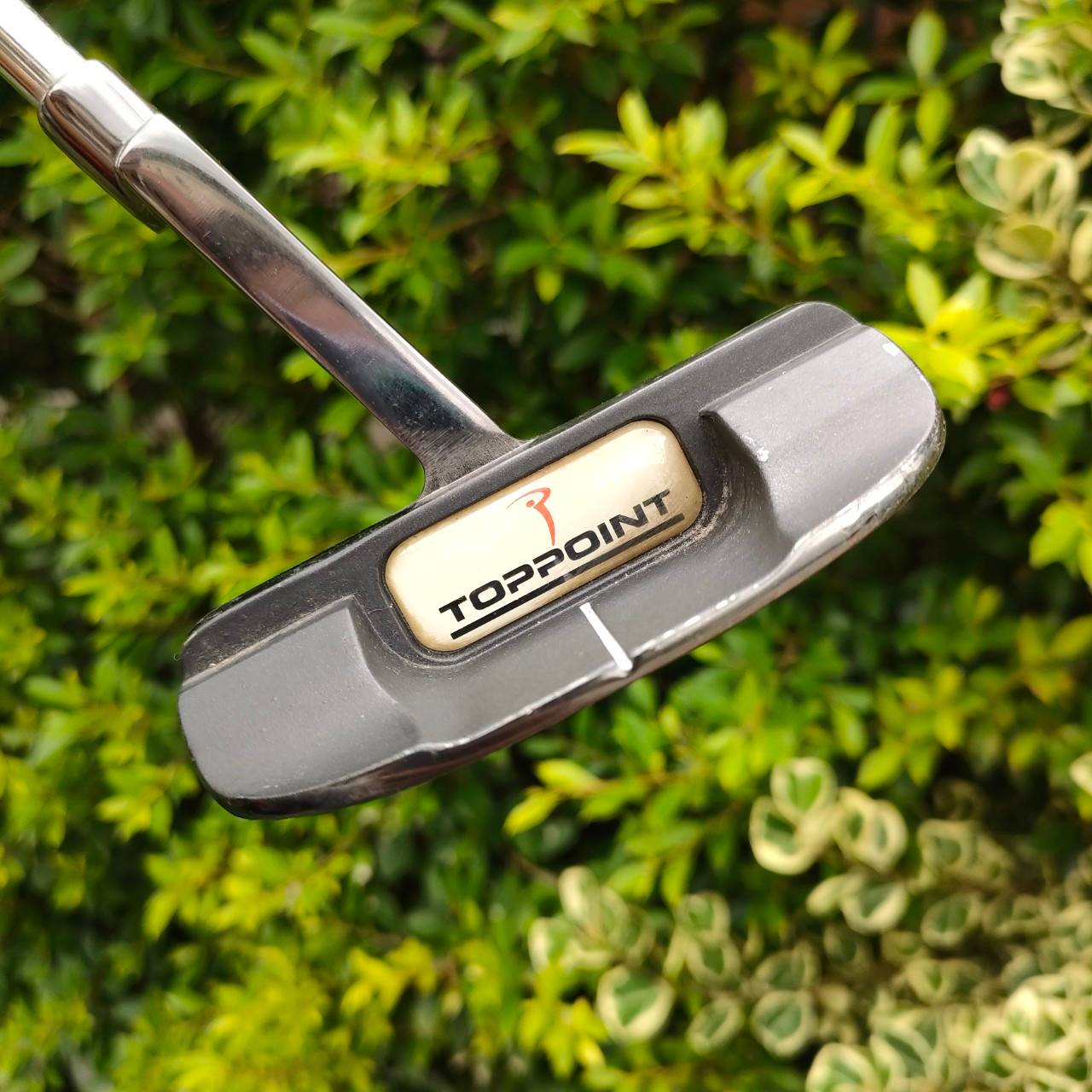 PUTTER TOPPOINT FOCUS 543 PARAMETER WEIGHT SYSTEM ความยาว 35 นิ้ว ก้านแบบ CENTER เล็งง่าย!! สโตรคง่าย!! ชดเชยความผิดพลาดดี!! กริพยังอยู่ในซีล ไม้กอล์ฟมือสอง ของแท้ BY NakaraLuxurious