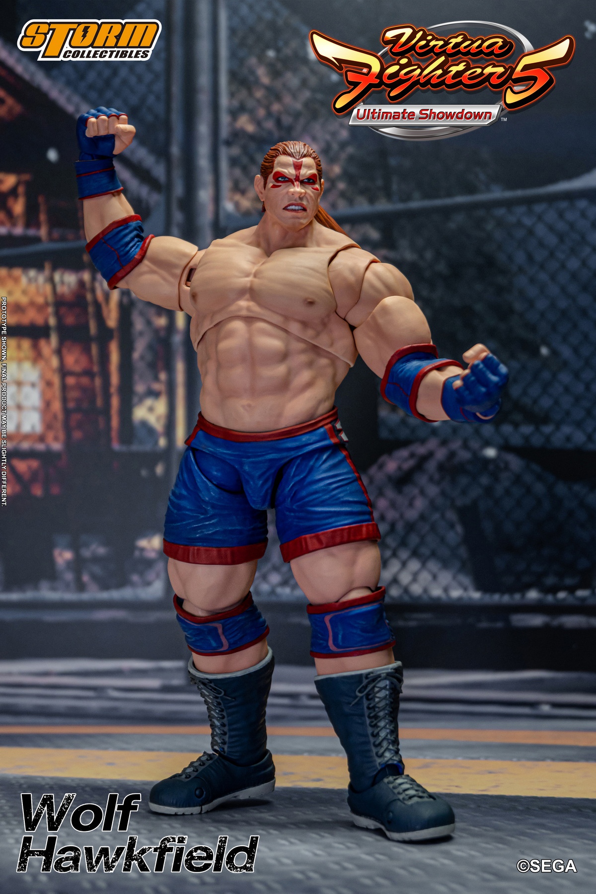 [พร้อมส่ง ]Storm Toys SGVF02 1/12 ：Virtua Fighter - WOLF HAWKFIELD