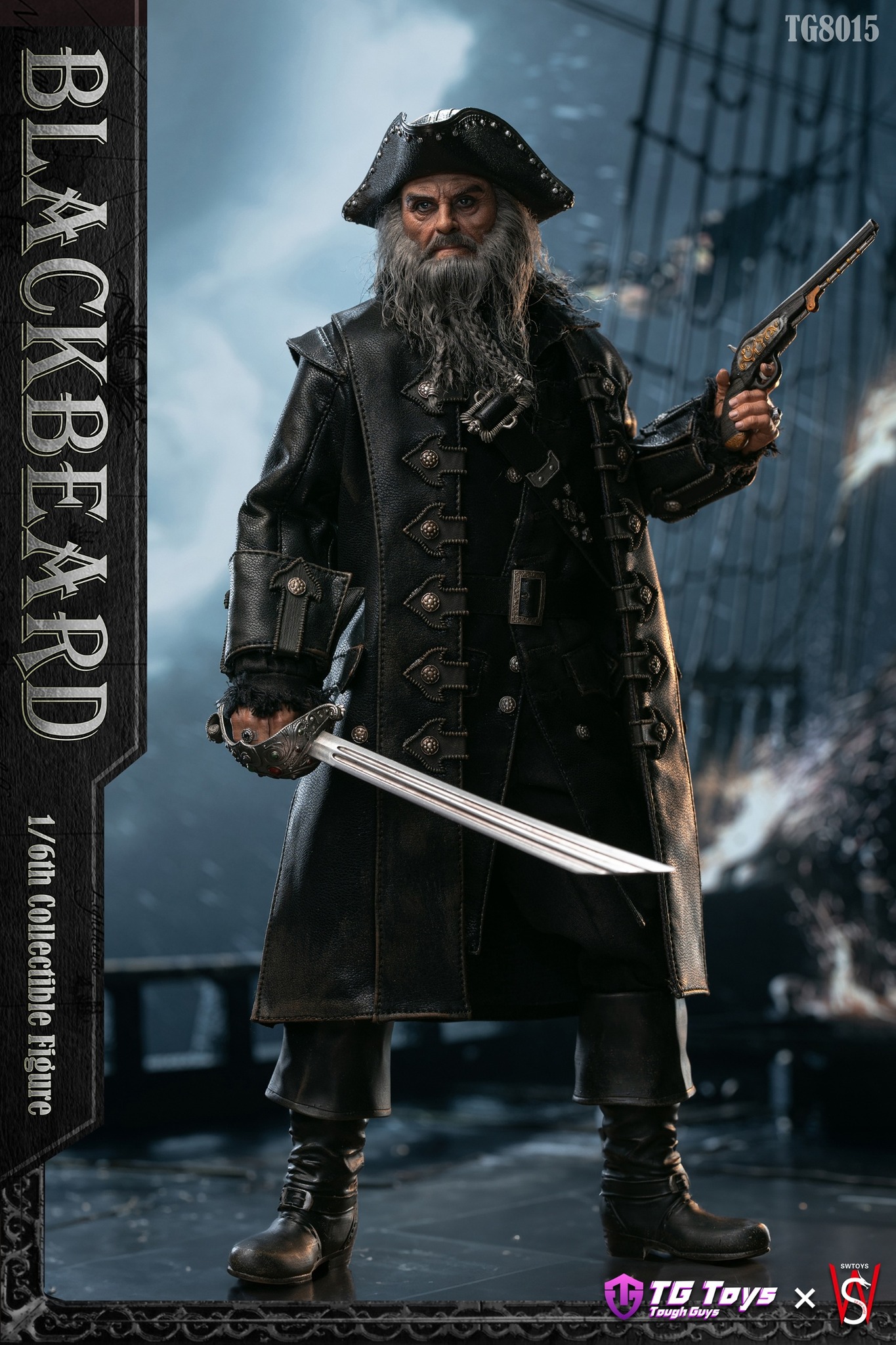 [สั่งจอง] TGTOYS×SWTOYS TG8015 1/6 : Blackbeard