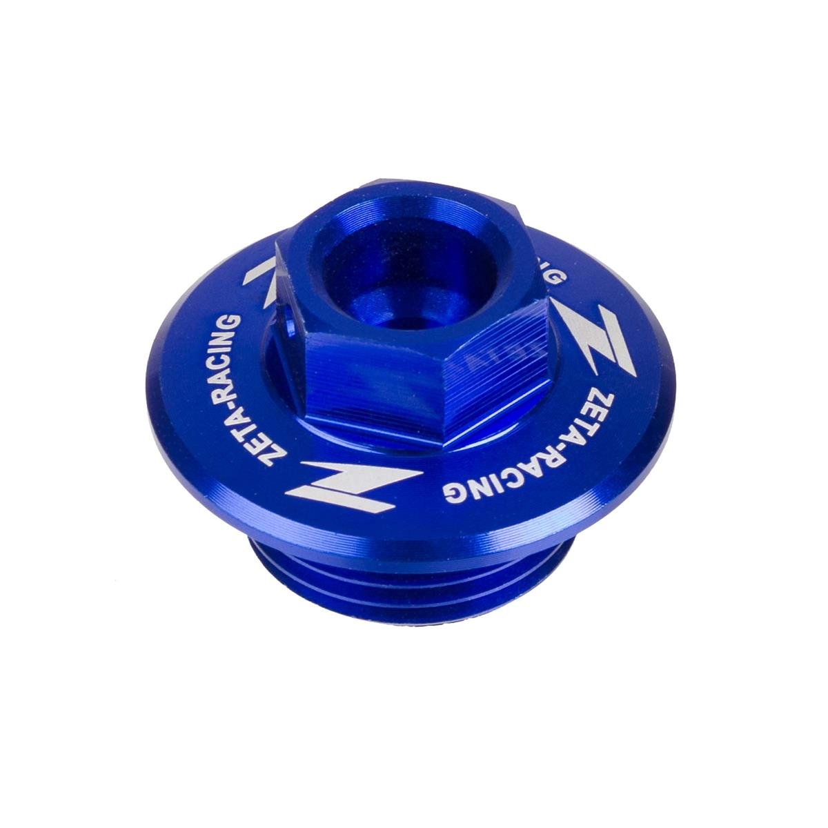 น็อตปิดน้ำมันเครื่อง ZETA Oil Filter Plug RM 80/85/125/250, RMZ 250/450 blue