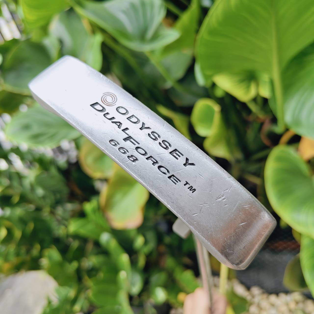 PUTTER ODYSSEY DUAL FORCE 668 หน้าดำ นุ่มและเกาะไลน์มาก