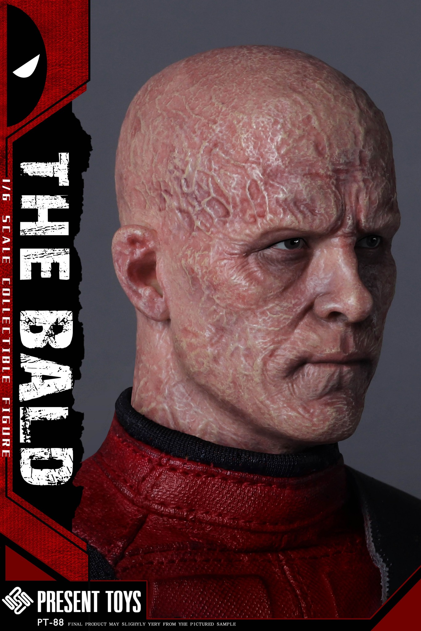 [พร้อมส่ง]PRESENT TOYS PT-SP88 1/6 : The Bald Head Sculpt (เฉพาะหัวเท่านั้น)