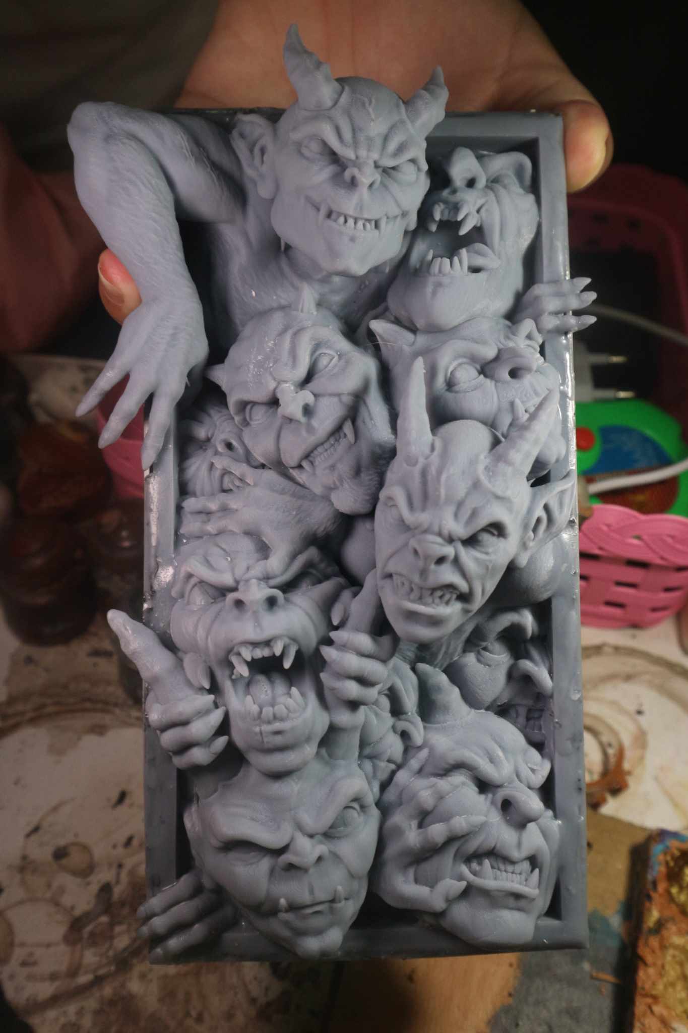 [สั่งจอง]พร้อพฉาก3D Evil & Monster