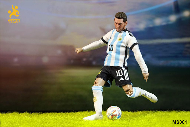 [พร้อมส่ง] Mini Sports MS001 1/12 : Football Player - Messi [Reissue]