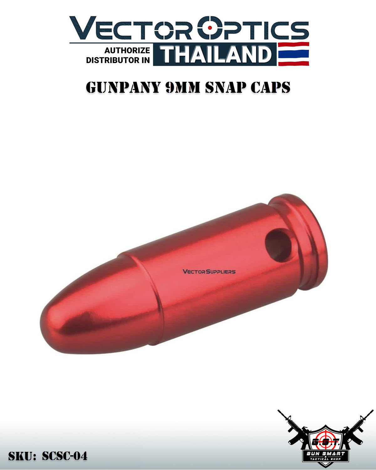 9MM SNAP CAPS