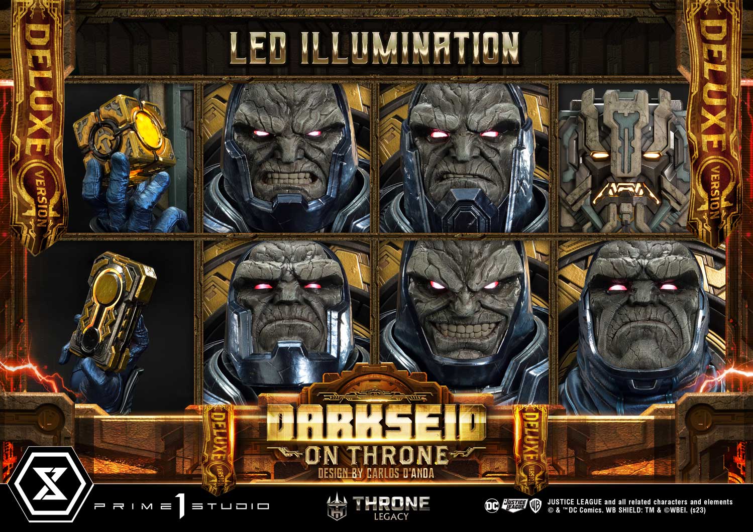 [สั่งจอง] Prime 1 Studio : Darkseid on Throne (Design by Carlos D'Anda)