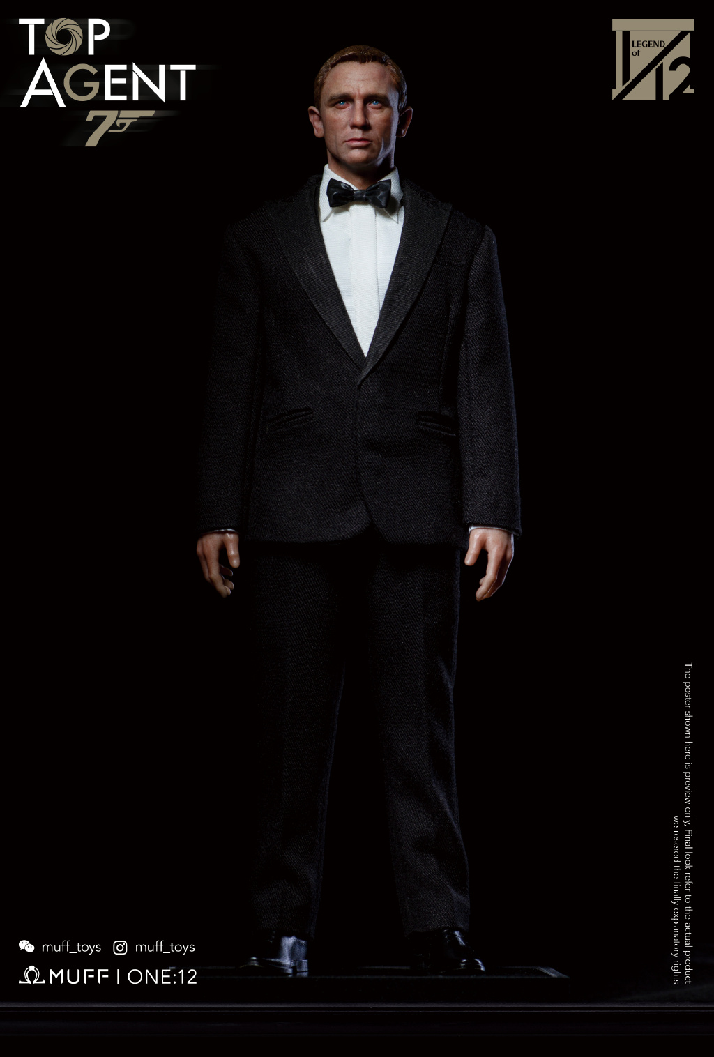 [สั่งจอง]MUFF TOYS 1/12 : TOP AGENT Uncle Dan