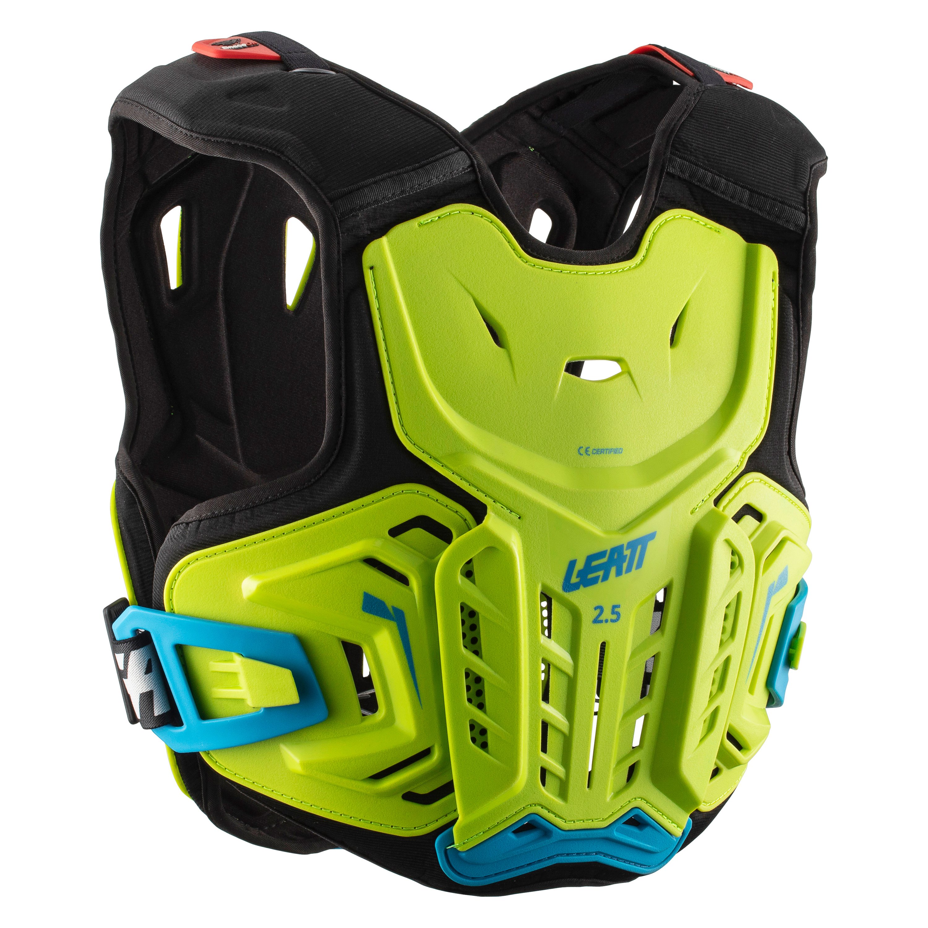 เสื้อเกาะเด็ก Leatt Chest Protector 2.5 สี Lime/Blue