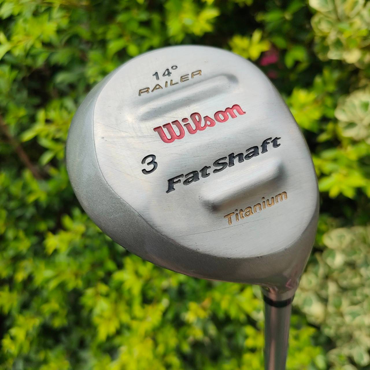 FW3 WILSON FATSHAFT องศา 14 ก้าน FATSHAFT FLEX R หัวไทเทเนี่ยม คุณภาพดีมาก ตีง่าย และเป็นรุ่นก้านอ้วน ลดกานสั่งสะเทือน ได้ดีมากๆทำให้ตีแม่นมากกกกก และความคุมทิศทางได้เป็นอย่างดี ระยะมาดีสุดๆ มือใหม่ยิ่งตีง่าย มาพร้อม Cover เดิมๆ ตรงรุ่น ราคาพิเศษสุดข๊อคกั