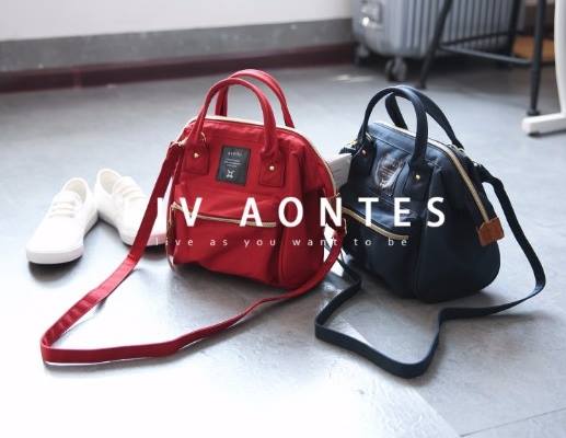 กระเป๋าถือ หรือสะพาย ยอดฮิต สีแดงส้ม สไตล์ญี่ปุ่น